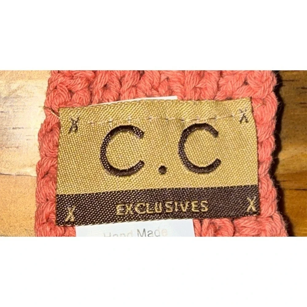 C.C Exclusives Accessory Set Womens OSFA Pink Knit Headband Neck wrap lot of 12